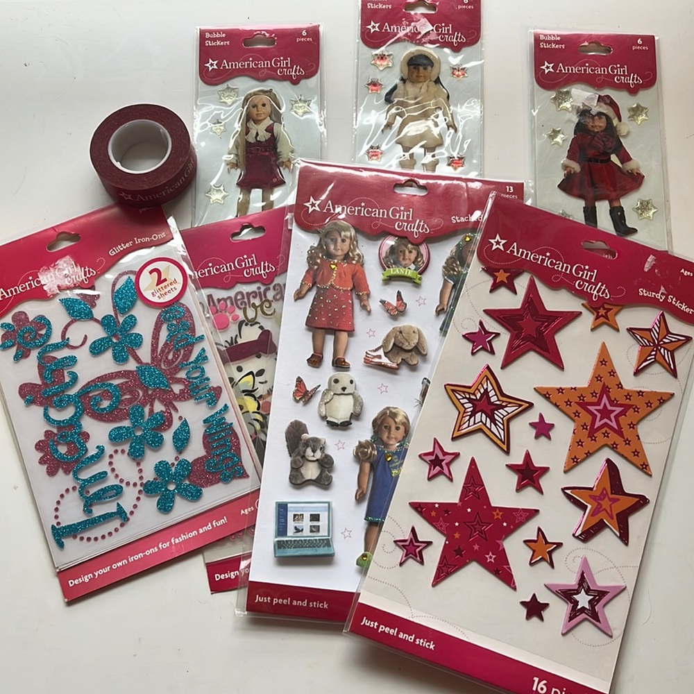 American Girl Stickers